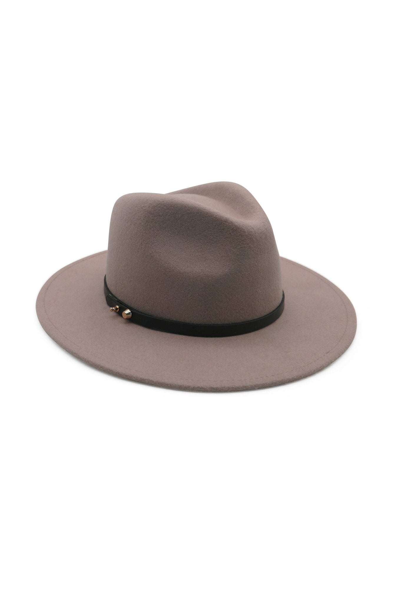 Ace of Something Wool Floppy Neutral Hat Black Tie ACE OF SOMETHING (@aceofsomething) · Melbourne, VIC main image 2