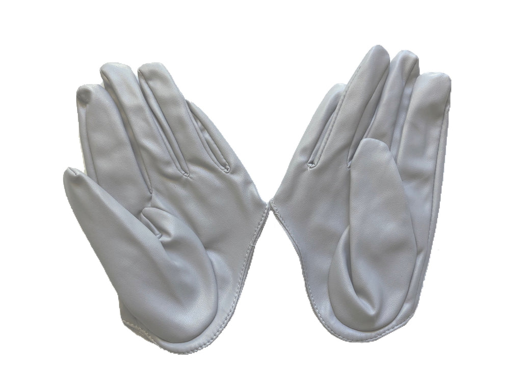 Get Racy Half Palm Gloves in Light Grey