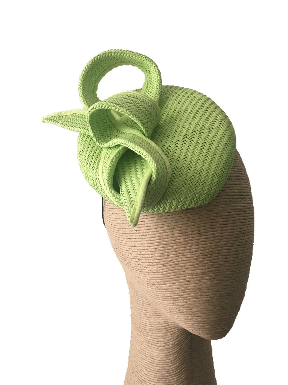 Max Alexander Buntal Straw Hat in Lime