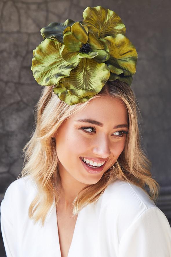 Morgan & Taylor Zayna Flower Fascinator in Various colours
