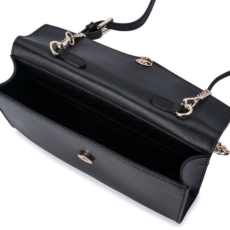 Olga Berg Lana Tassel Clutch in Black