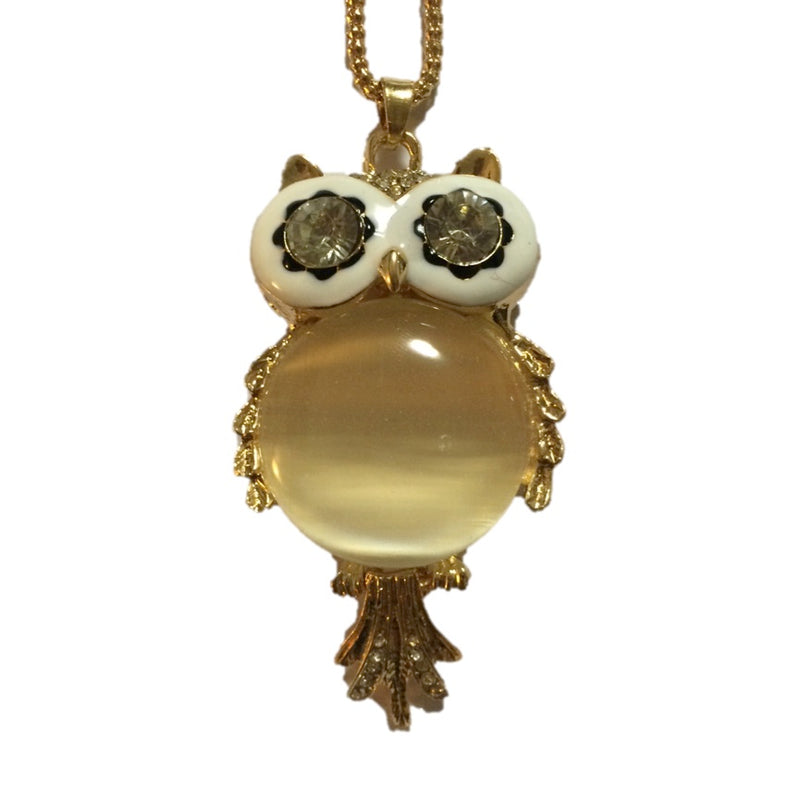 Owl Pendant Funky Necklace
