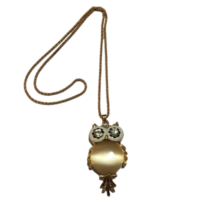 Owl Pendant Funky Necklace