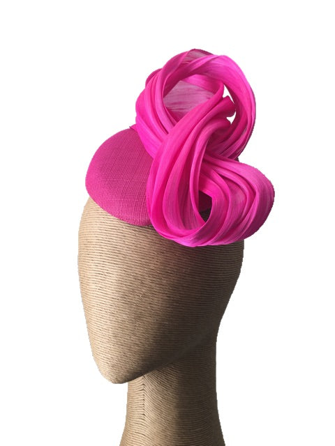 The Fillies Collection Jenny Hat in Fuchsia with Loops