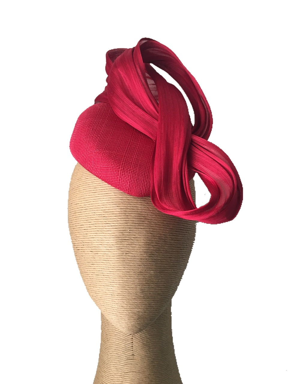 The Fillies Collection Jenny Hat in Red with Red Loops