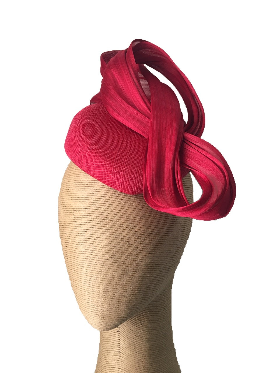 The Fillies Collection Jenny Hat in Red with Red Loops