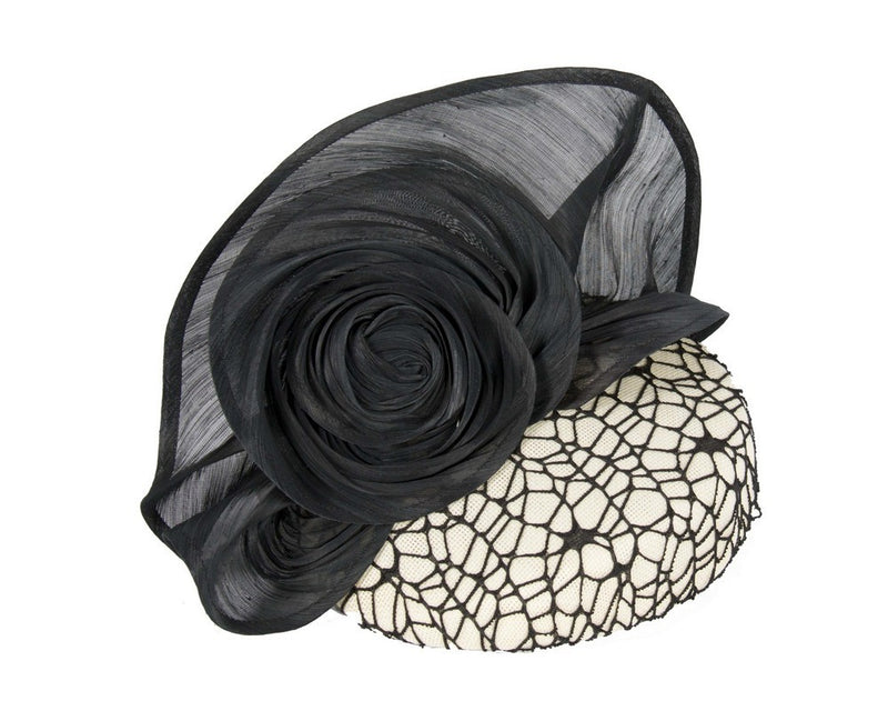 The Fillies Collection  Sloane Hat in Cream/Black