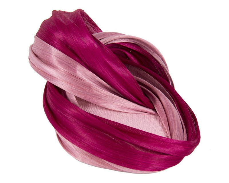 The Fillies Collection Alyssa Pink Hat with Pink and Magenta Loops